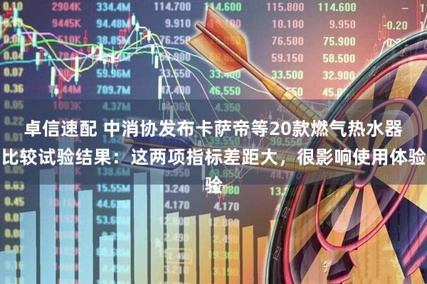 卓信速配 中消协发布卡萨帝等20款燃气热水器比较试验结果：这两项指标差距大，很影响使用体验